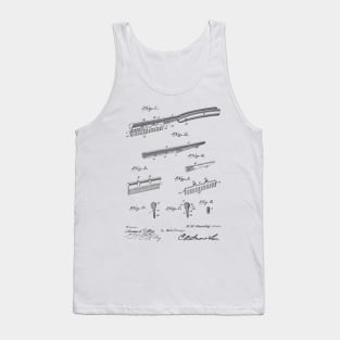 Safety Razor Vintage Patent Hand Drawing Tank Top